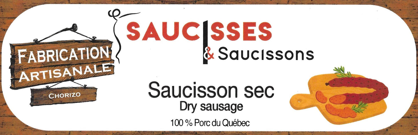 Saucisson sec de chorizo