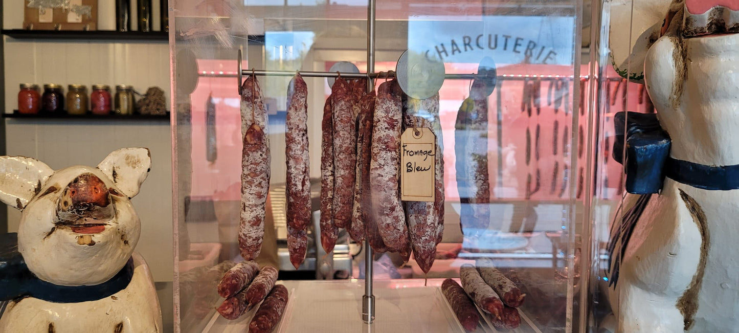 Saucisson sec au fromage bleu