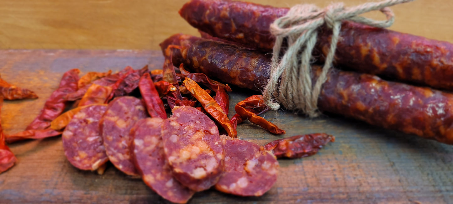 Saucisson sec piquant