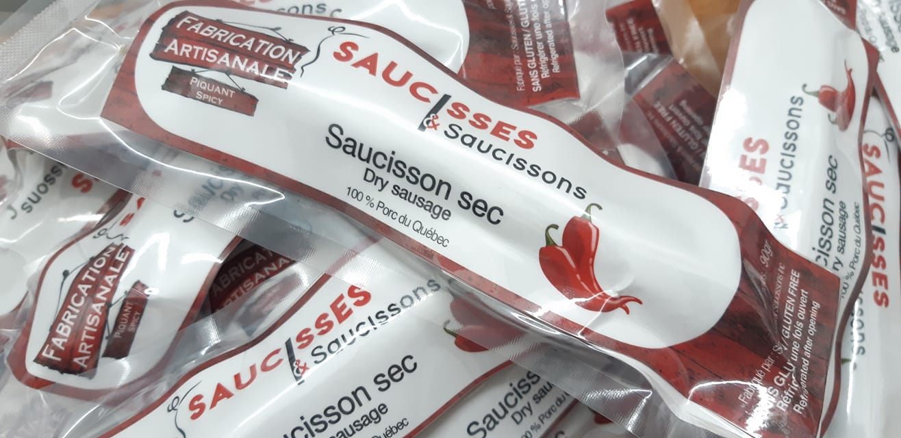 Saucisson sec piquant